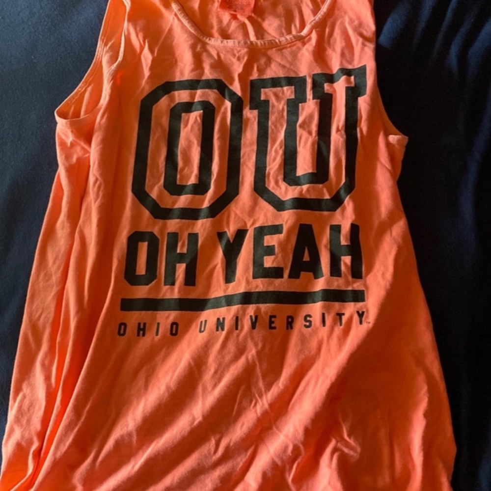 Ohio University Comfort Colors tank top. 
So comfortable. Size small